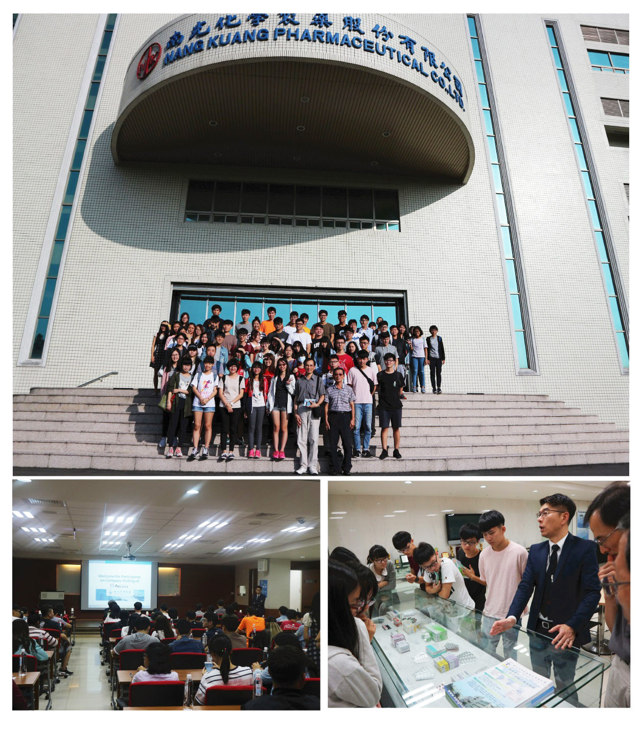 Teachers and Students of Department of Pharmacy of Tajen University Visited Nangkuang